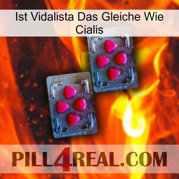 Is Vidalista The Same As Cialis 14